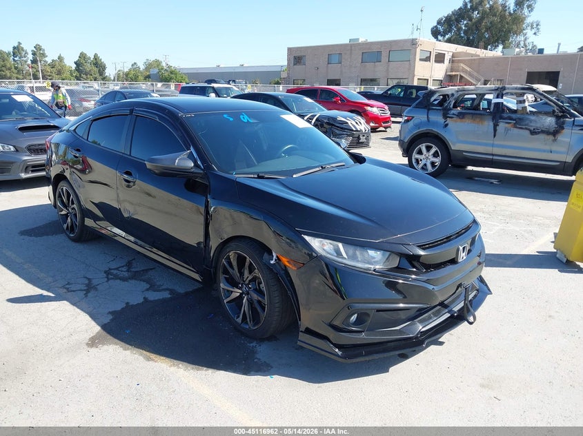 VIN 2HGFC2F87MH520855 2021 HONDA CIVIC SPORT