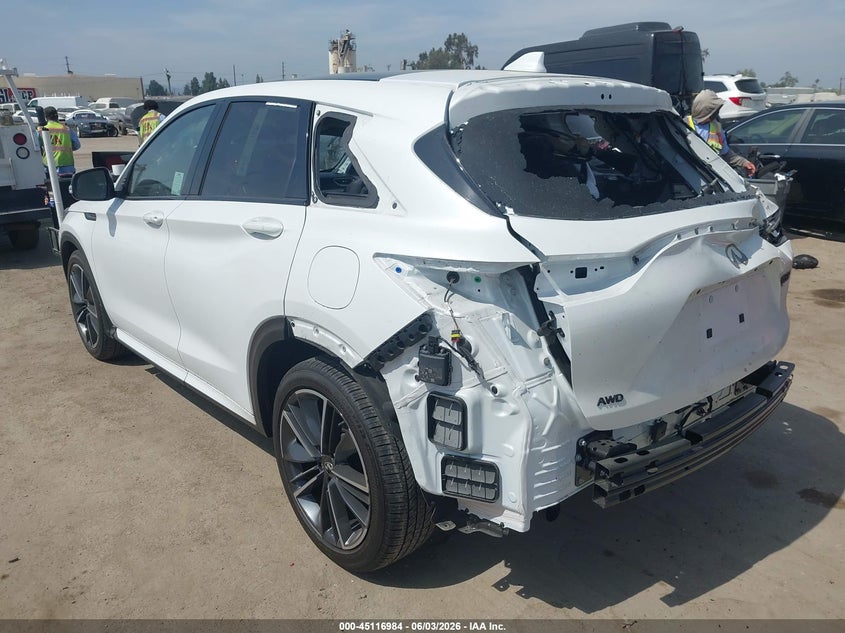 Vin: 3pcaj5fbxpf113926, lot: 45614568, infiniti qx50 cv1 20233