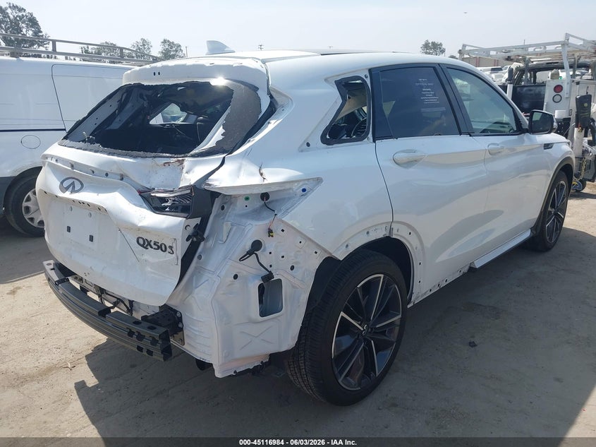 Vin: 3pcaj5fbxpf113926, lot: 45614568, infiniti qx50 cv1 20234