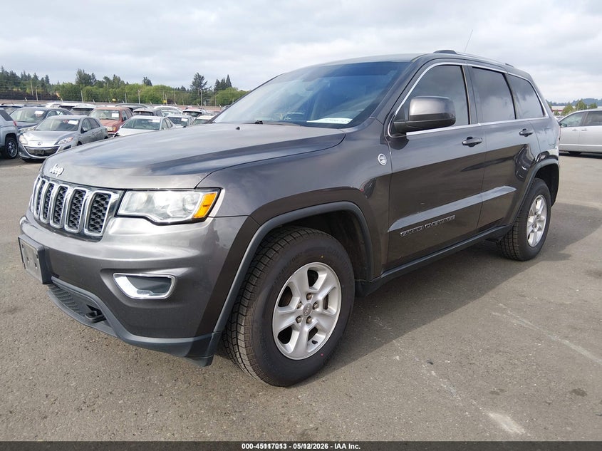 Vin: 1c4rjfag4hc682197, lot: 45614597, jeep grand cherokee laredo 4x4 20172