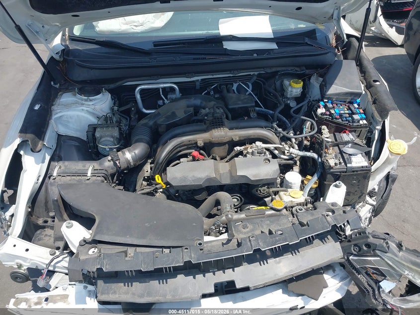 2019 SUBARU LEGACY SEDAN 2.5L H-4 DOHC, VVT, 175HP