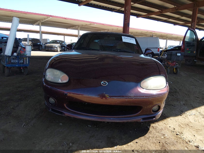 2000 Mazda Mx-5 Miata Ls/Special Edition VIN: JM1NB3538Y0150485 Lot: 45117034