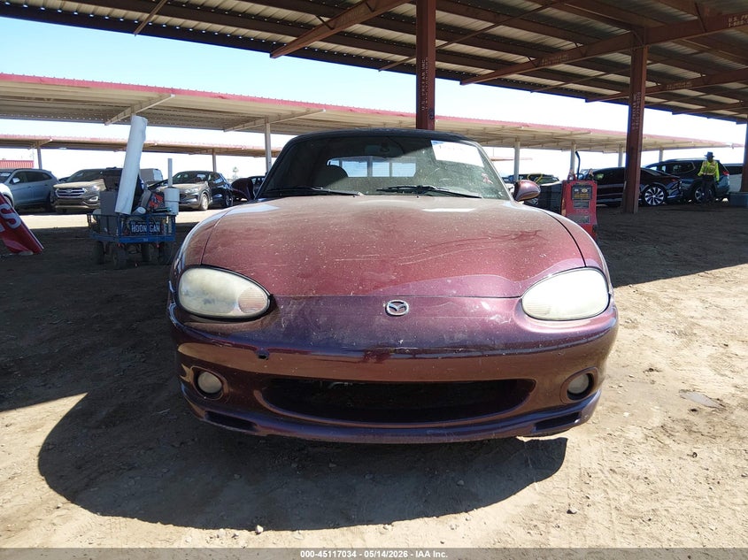 2000 Mazda Mx-5 Miata Ls/Special Edition VIN: JM1NB3538Y0150485 Lot: 45117034