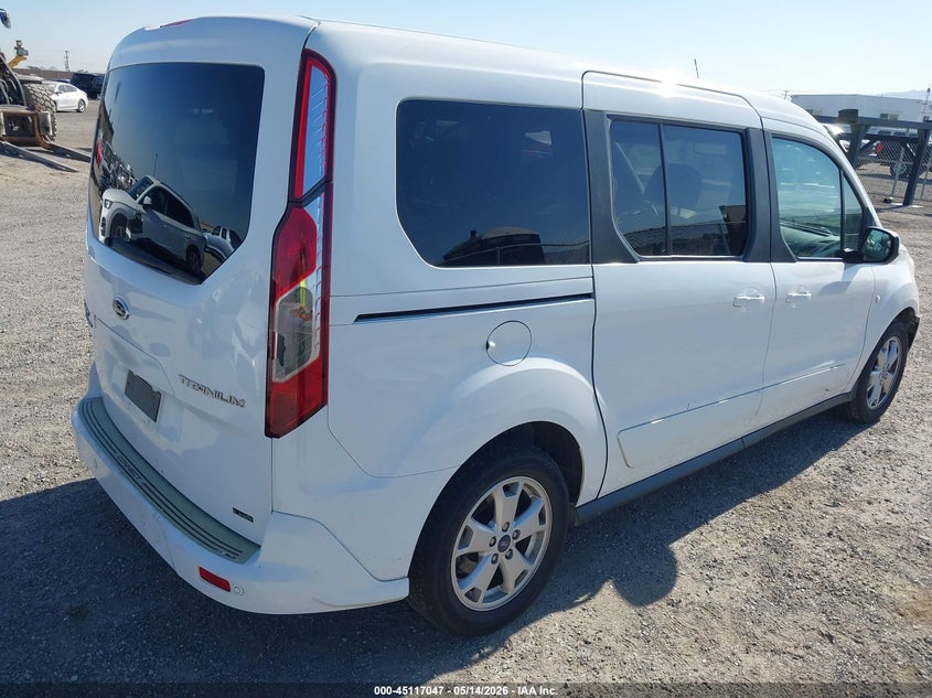 Vin: nm0ge9g74f1185452, lot: 45614631, ford transit connect titanium 20154