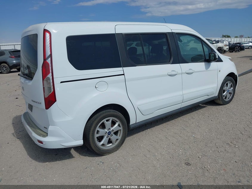 Vin: nm0ge9g74f1185452, lot: 45614631, ford transit connect titanium 20154