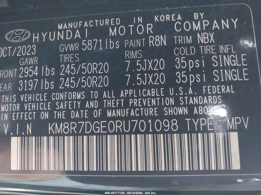 2024 HYUNDAI PALISADE CALLIGRAPHY — Photo 9