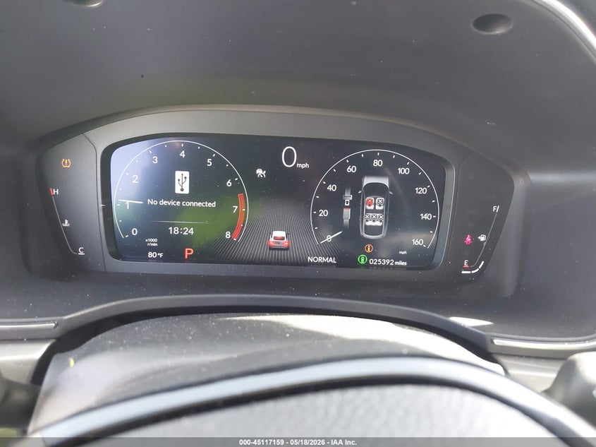 2025 Acura Integra VIN: 19UDE4H26SA020493 Lot: 45117159