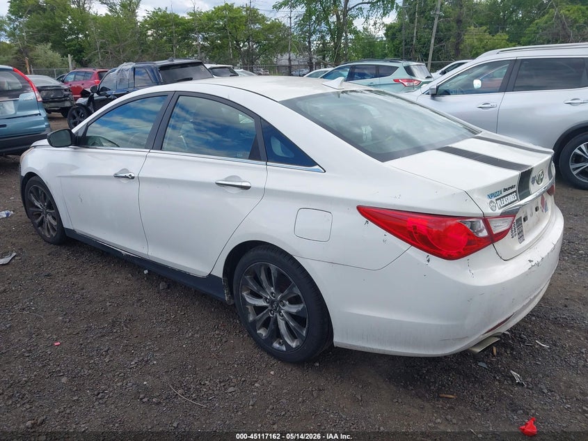 2011 Hyundai Sonata 2.0 Se 2.0T white Lot 111045117162 Vin 5NPEC4AB8BH277604