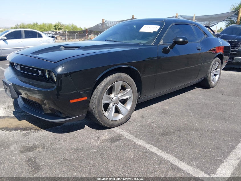 Vin: 2c3cdzag8gh131575, lot: 45614787, dodge challenger sxt 20162