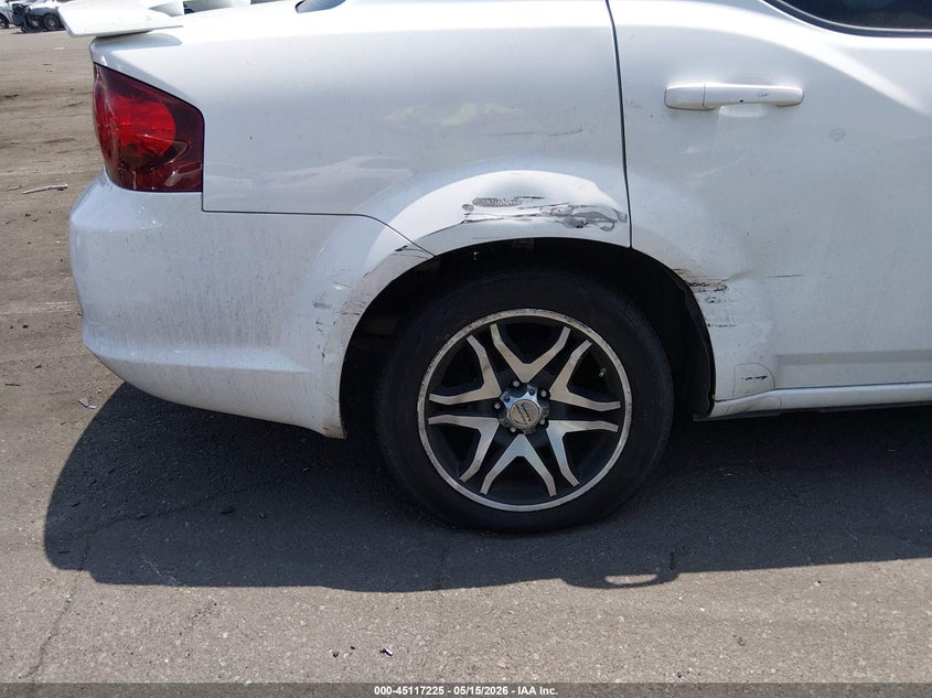 2013 Dodge Avenger Sxt VIN: 1C3CDZCG3DN526280 Lot: 45117225