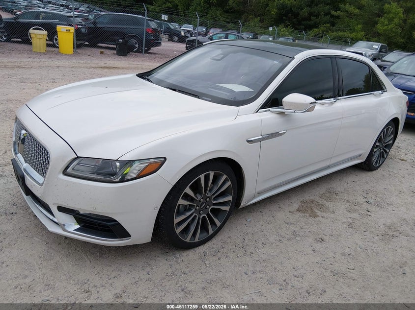 Vin: 1ln6l9np6j5603787, lot: 45614843, lincoln continental reserve 20182
