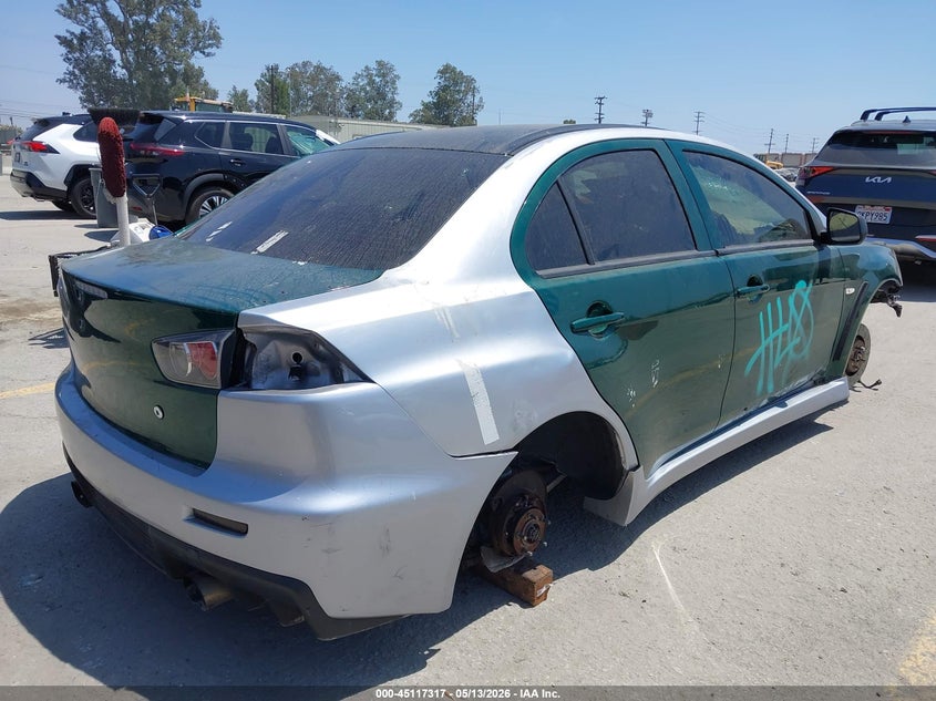 2008 MITSUBISHI LANCER EVOLUTION auction photo 4