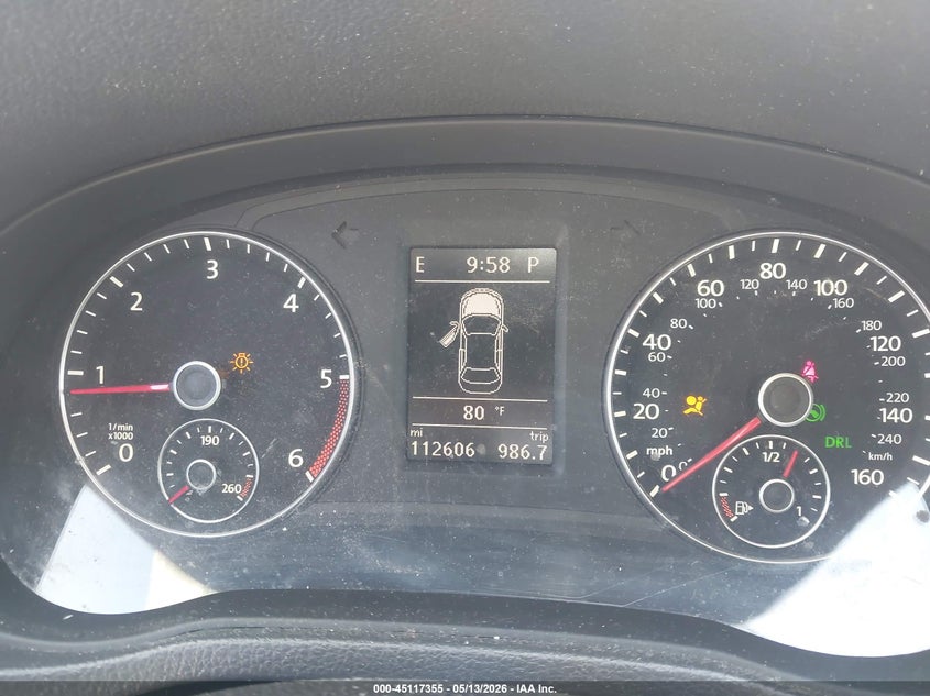 2014 VOLKSWAGEN PASSAT VIN: 1VWBN7A35EC095945