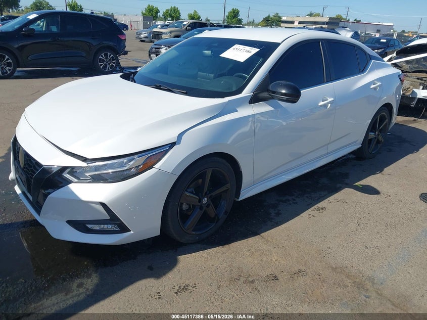 2022 Nissan Sentra Sr Xtronic Cvt 3N1AB8DV6NY307353 photo 1