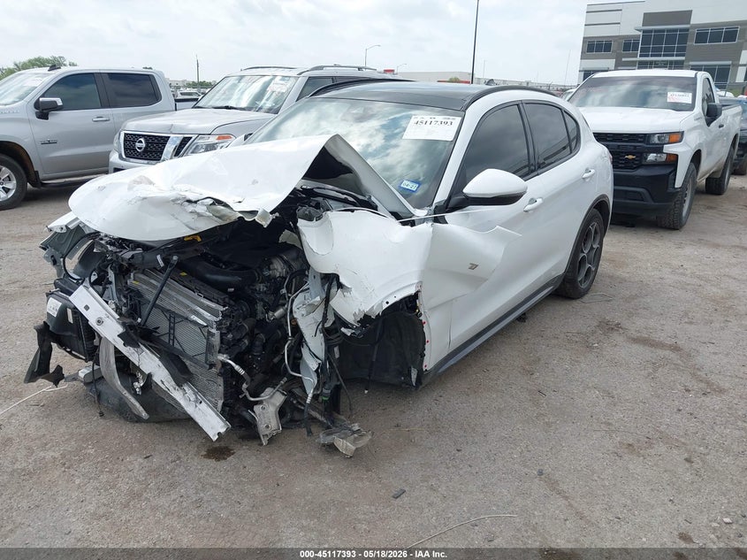 Vin: zaspakbn7n7d39120, lot: 45614977, alfa romeo stelvio ti awd 20222