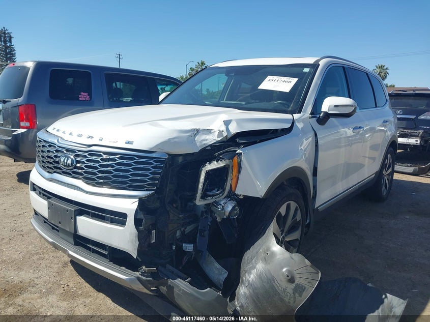 2021 Kia Telluride S 5XYP6DHC4MG105482 photo 1