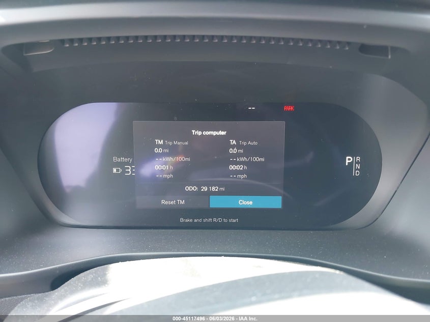 2023 Volvo Xc40 Recharge Pure Electric Twin Plus VIN: YV4ED3UW3P2963092 Lot: 45117496