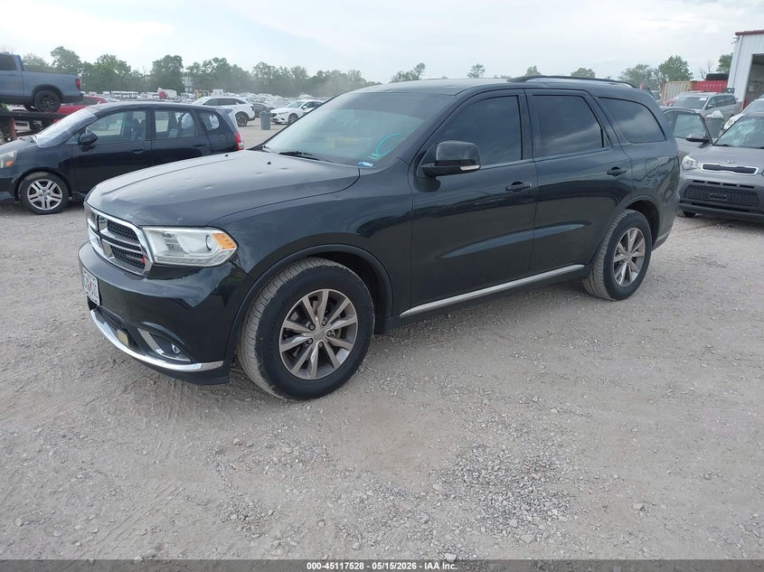 Vin: 1c4rdhdg2ec590189, lot: 45615112, dodge durango limited 20142