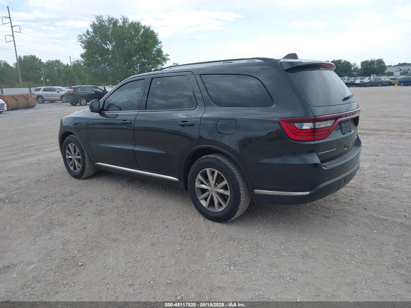 Vin: 1c4rdhdg2ec590189, lot: 45615112, dodge durango limited 20143