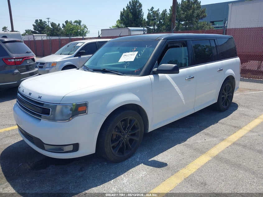 Vin: 2fmgk5c84gba00515, lot: 45615145, ford flex sel 20162