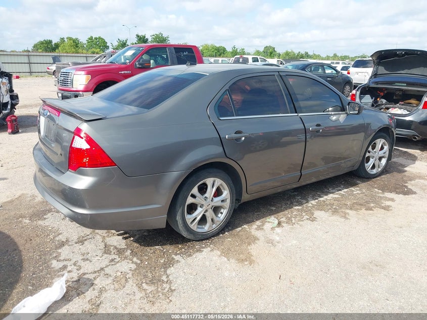 Vin: 3fahp0ha1cr245279, lot: 45615348, ford fusion se 20124