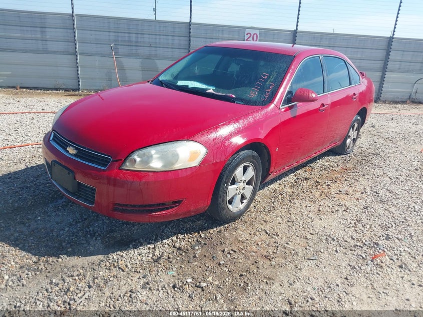 2008 Chevrolet Impala Lt 2G1WT55K289196848 photo 1