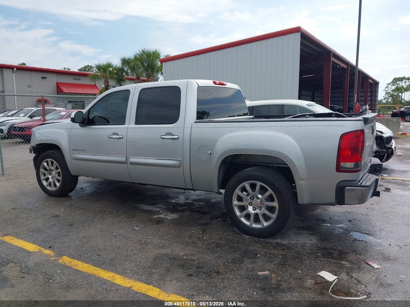 2012 Gmc 5.3 Sle Silver Lot 111045117810 Vin 3GTP1VE05CG166712