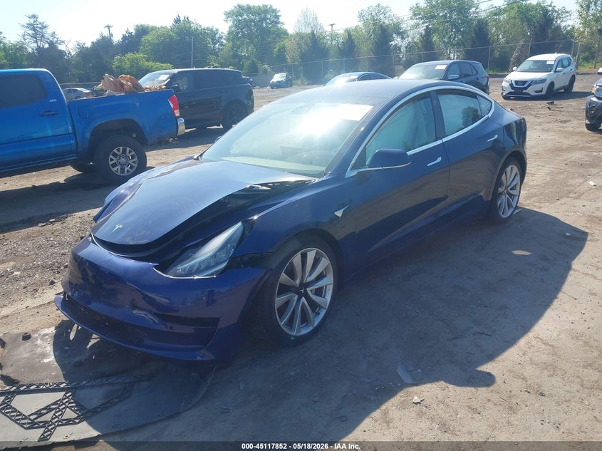 Vin: 5yj3e1ea4jf049730, lot: 45615468, tesla model 3 long range/mid range 20182