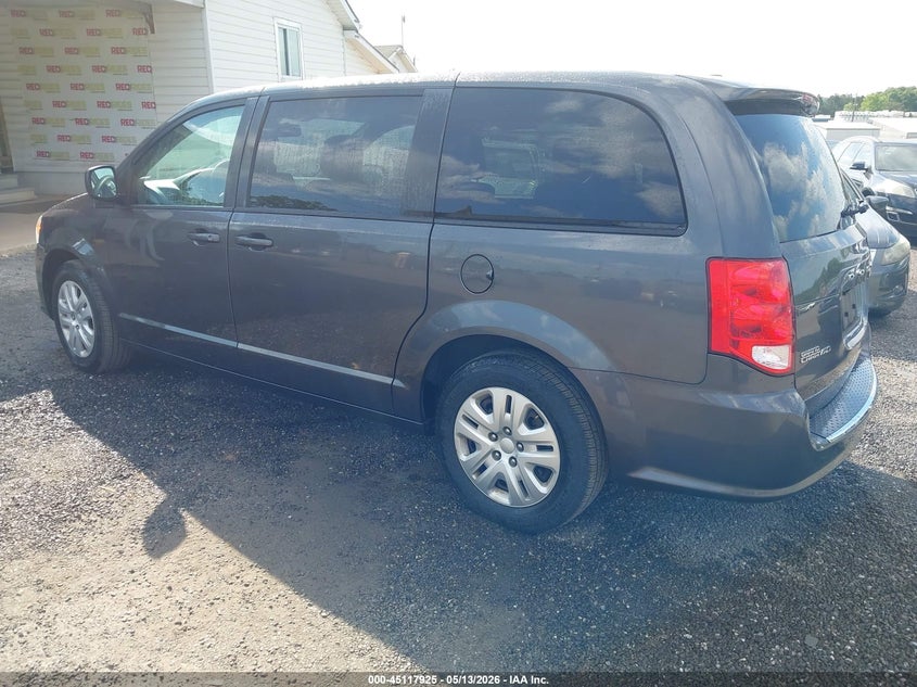 Vin: 2c4rdgbg7jr296589, lot: 45615541, dodge grand caravan se 20183