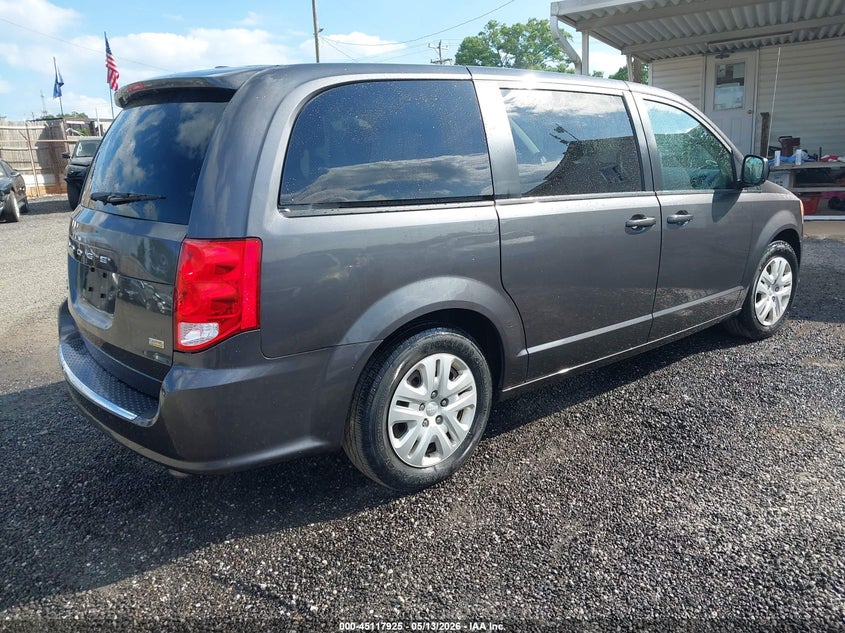 Vin: 2c4rdgbg7jr296589, lot: 45615541, dodge grand caravan se 20184