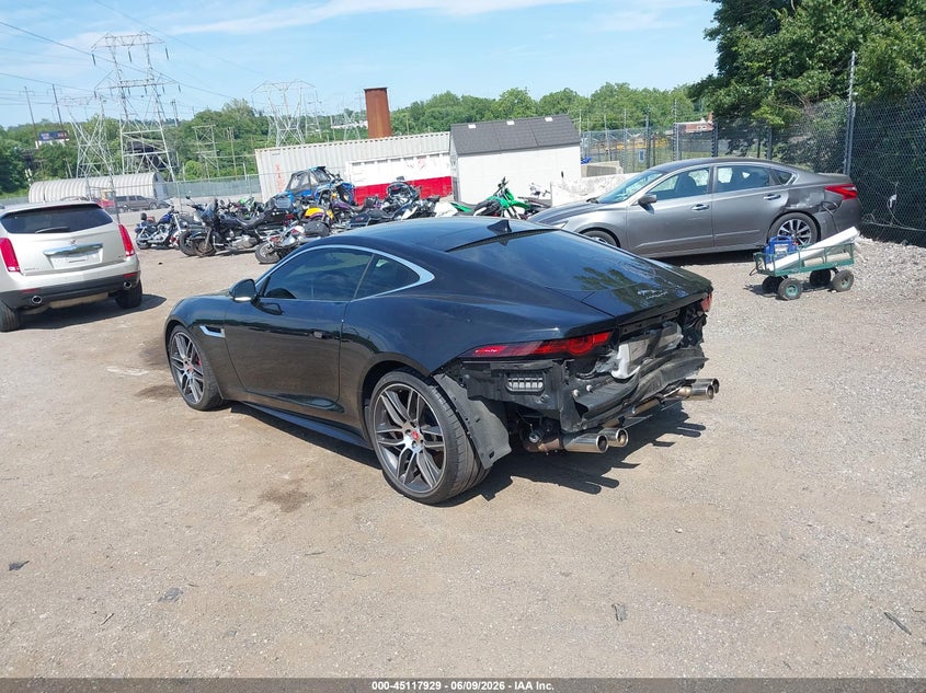 Vin: sajd51eexkck62009, lot: 45615545, jaguar f-type r 20193