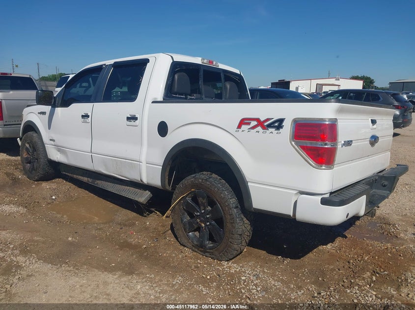 Vin: 1ftfw1et0cfc87424, lot: 45615578, ford f-150 fx4 20123