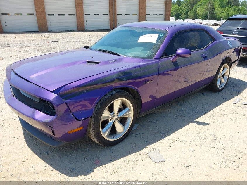 Vin: 2c3cdybt8eh106002, lot: 45615593, dodge challenger r/t classic 20142