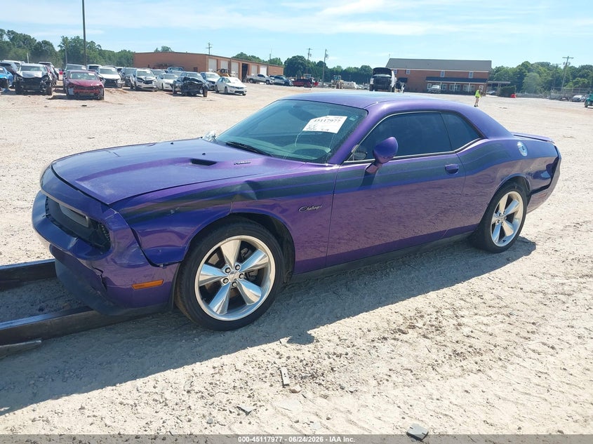 Vin: 2c3cdybt8eh106002, lot: 45615593, dodge challenger r/t classic 20142