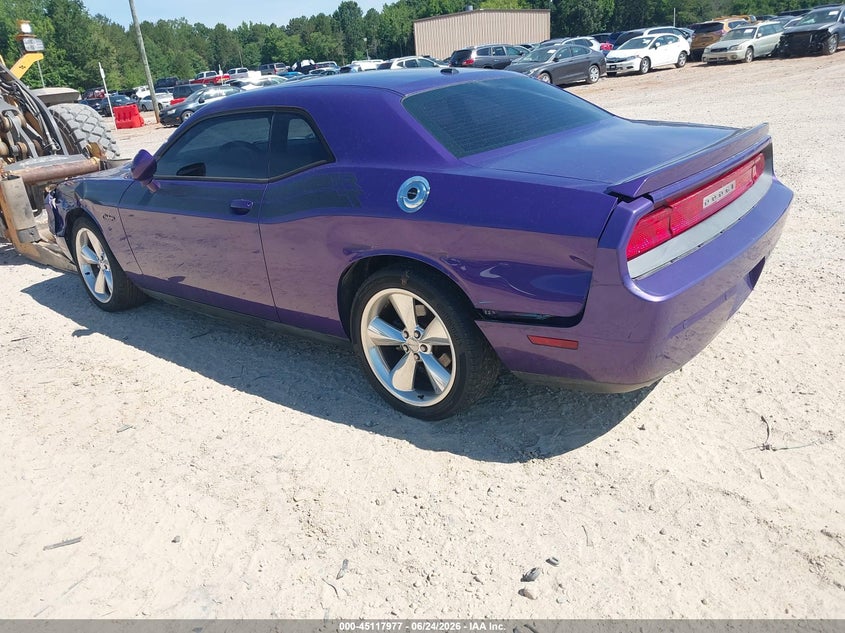 Vin: 2c3cdybt8eh106002, lot: 45615593, dodge challenger r/t classic 20143