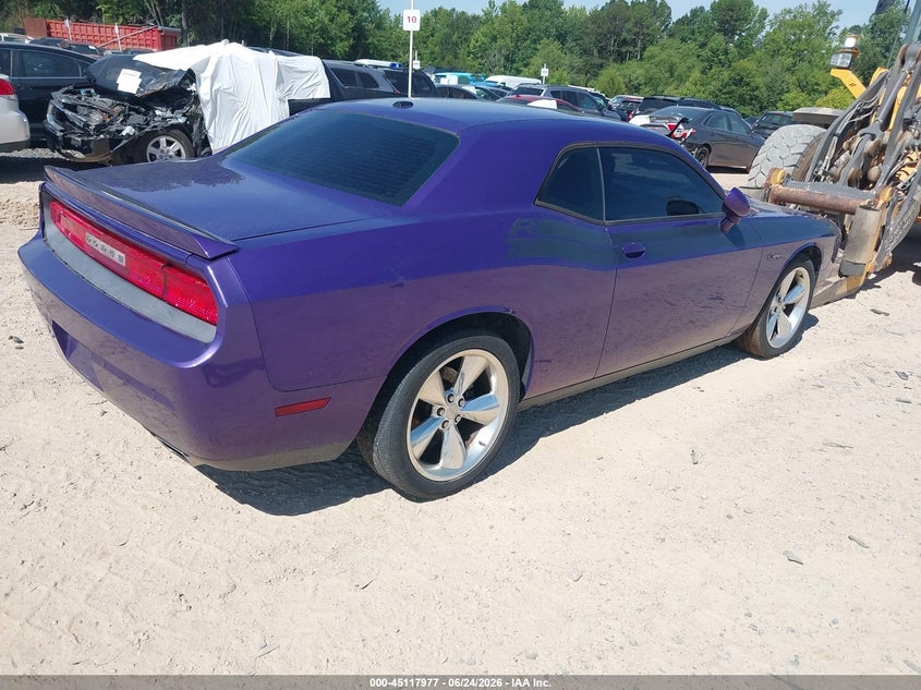 Vin: 2c3cdybt8eh106002, lot: 45615593, dodge challenger r/t classic 20144