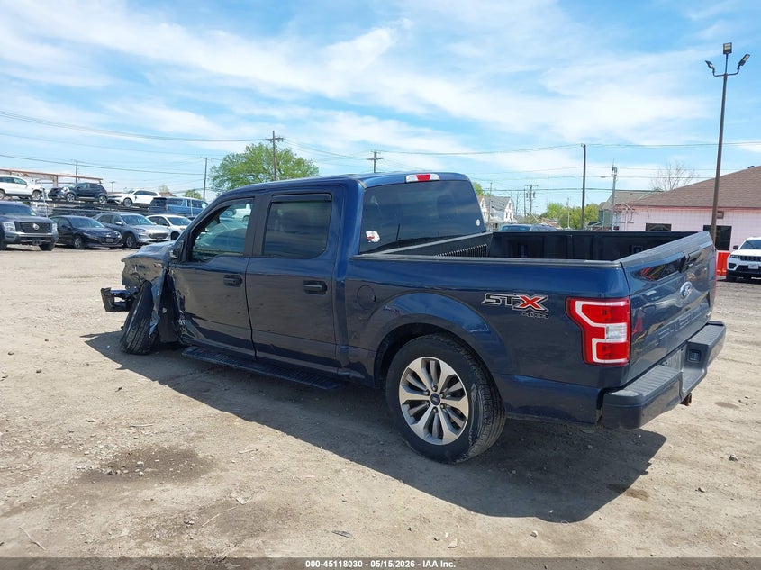 Vin: 1ftew1ep6jfd09339, lot: 45615646, ford f150 supercrew 20183