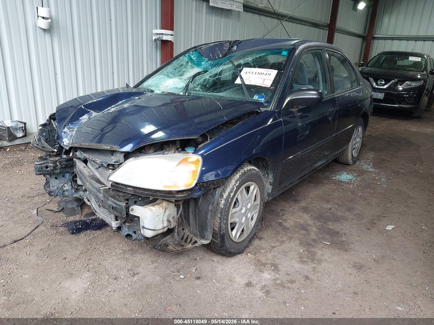 2003 Honda Civic Lx 2HGES165X3H538697 photo 1