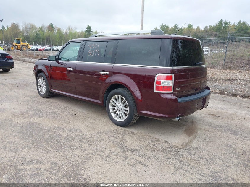 Vin: 2fmhk6c88kba22827, lot: 45615695, ford flex sel 20193