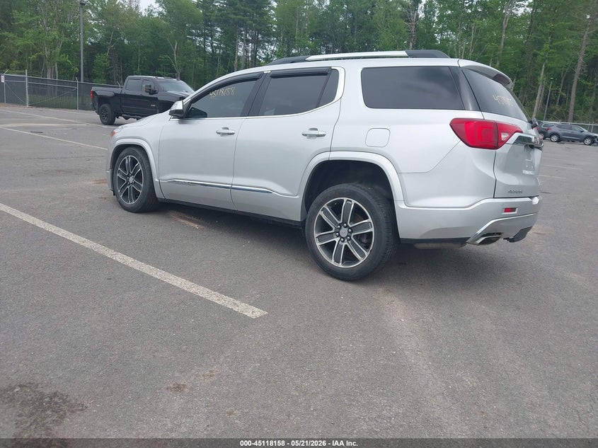 Vin: 1gkknxls1hz284637, lot: 45615774, gmc acadia denali 20173