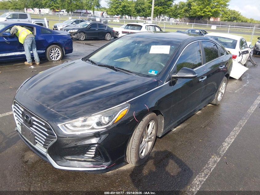 2018 Hyundai Sonata Sel 5NPE34AF0JH628149 photo 1