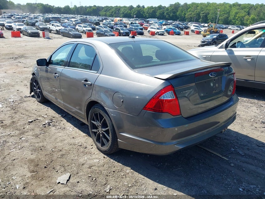 Vin: 3fahp0ha8cr242718, lot: 45615831, ford fusion se 20123