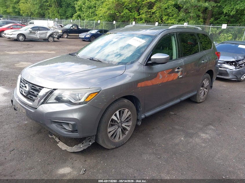 2017 Nissan Pathfinder Sv 5N1DR2MM1HC677712 photo 1
