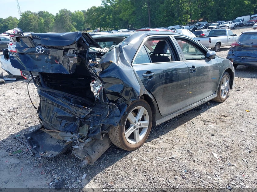2012 TOYOTA CAMRY auction photo 4