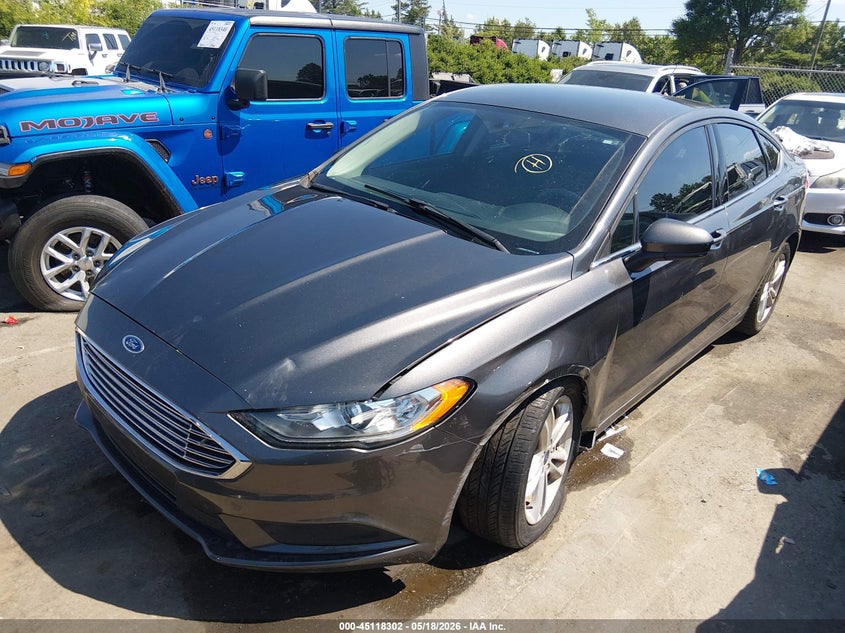 2018 Ford Fusion Se 3FA6P0H77JR284015 photo 1