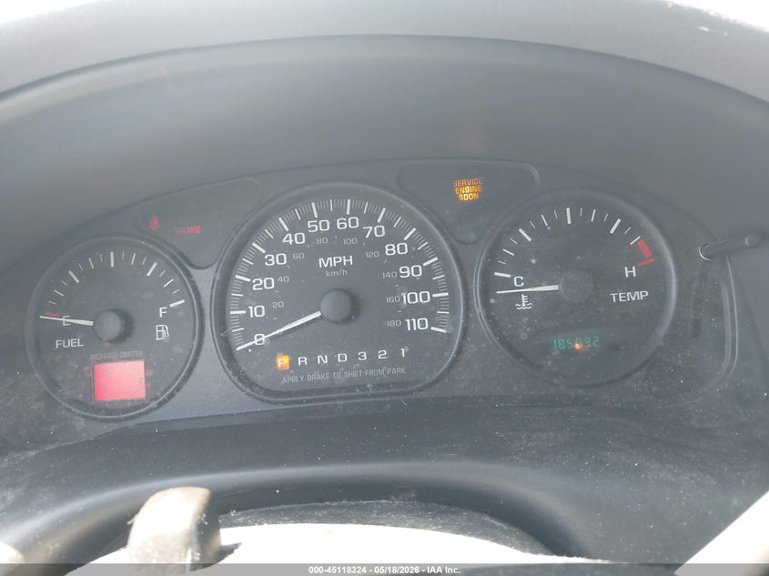 2001 Chevrolet Venture Ls VIN: 1GNDX03E81D160116 Lot: 45118324