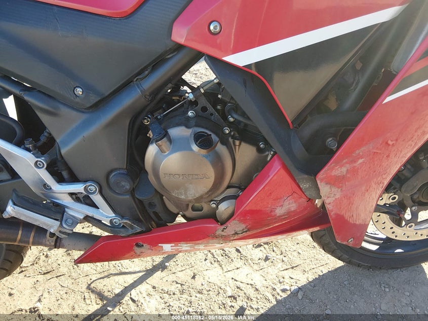 2019 Honda Cbr300 R VIN: MLHNC5100K5500977 Lot: 45118362
