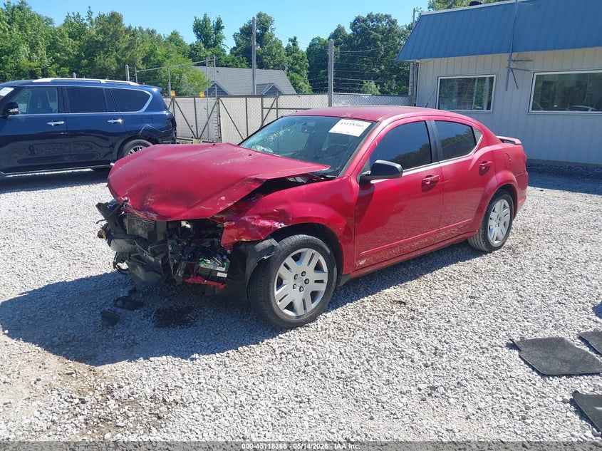 Vin: 1b3bd4fb2bn516865, lot: 45615982, dodge avenger express 20112