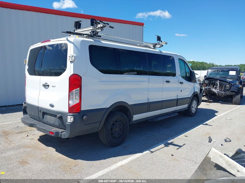 Vin: 1fbzx2zm2gka54424, lot: 45615983, ford transit-350 xlt 20164