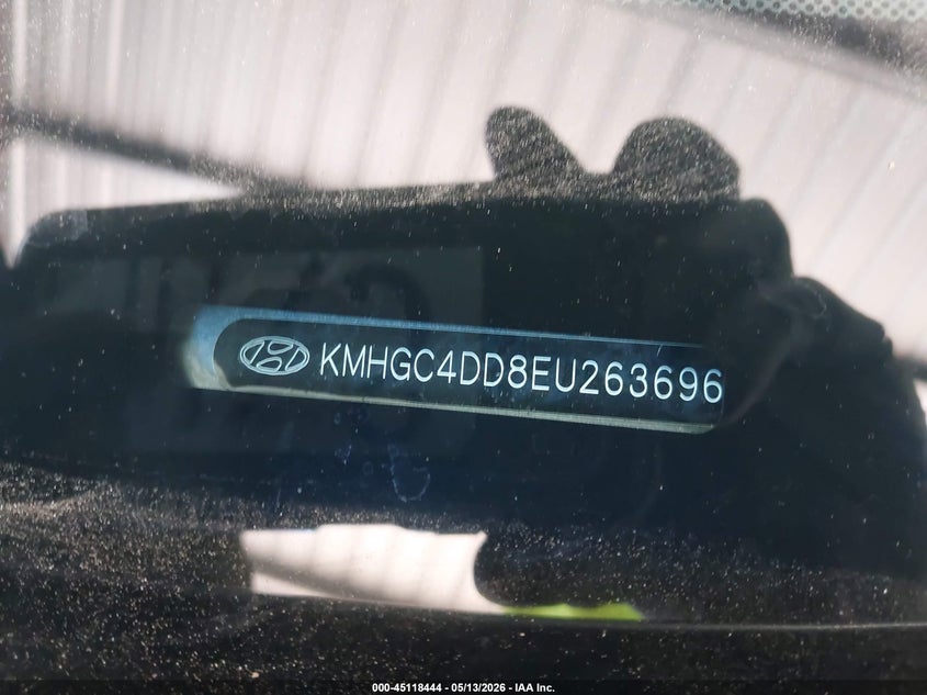 2014 Hyundai Genesis 3.8 VIN: KMHGC4DD8EU263696 Lot: 45118444